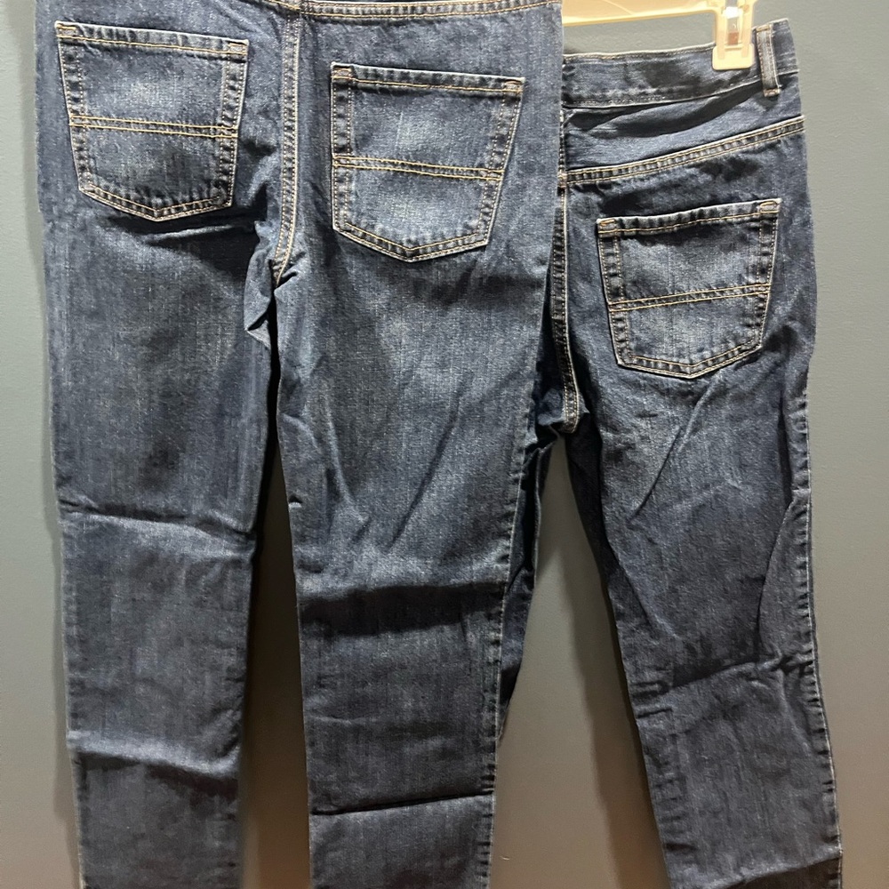 Children’s place 2 pair jeans sz 14